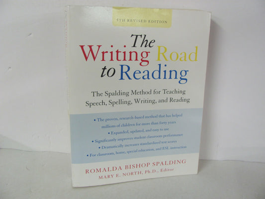 The Writing Road to Reading Quill Pre-Owned Spalding Reading Textbooks