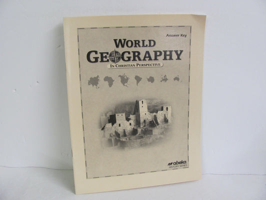 World Geography Abeka Answer Key  Pre-Owned 9th Grade History Textbooks