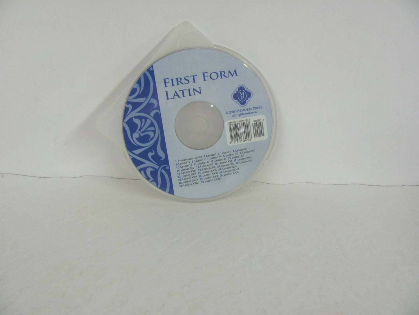 First Form Latin Memoria Press CDs Used Latin Books