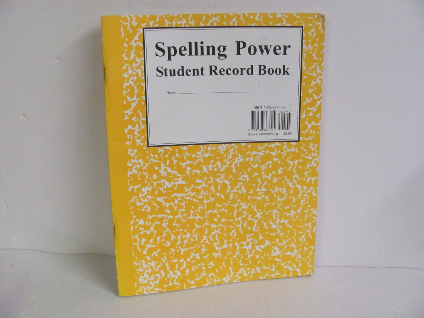 Spelling Power Record Book Castlemoyle Elementary Spelling/Vocabulary Books