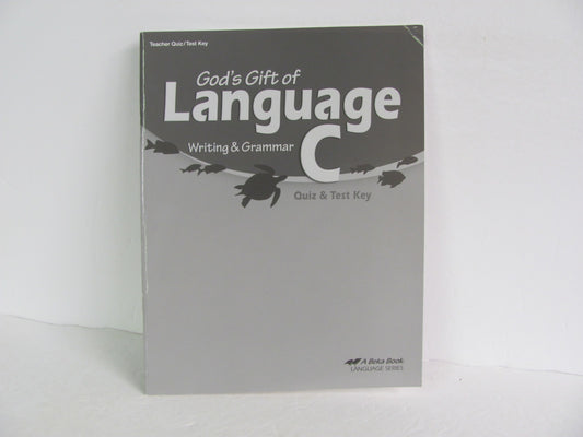 Language C Abeka Quiz/Test Key  Pre-Owned 6th Grade Language Textbooks