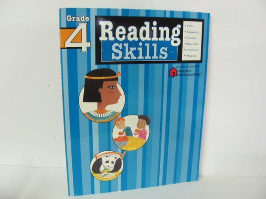 Reading Skills FlashKids Workbook  Pre-Owned 4th Grade Reading Textbooks