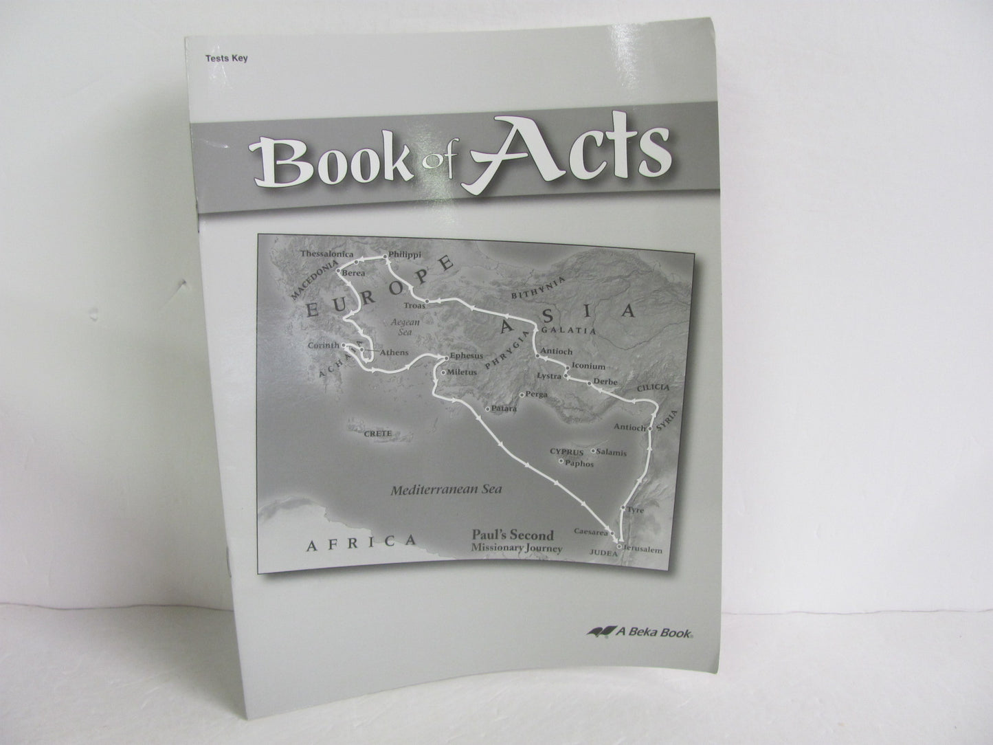 Book of Acts Abeka Test Key Pre-Owned 8th Grade Bible Textbooks