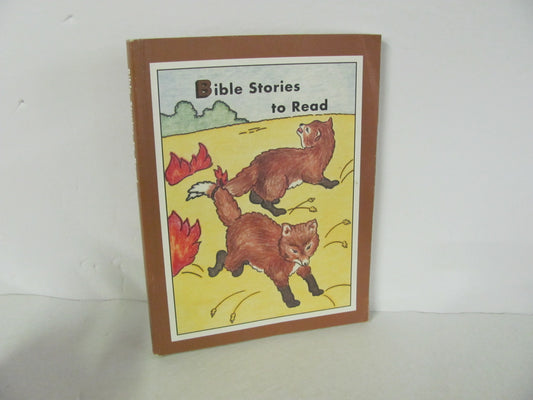 Bible Stories to Read Rod & Staff Pre-Owned Elementary Bible Books