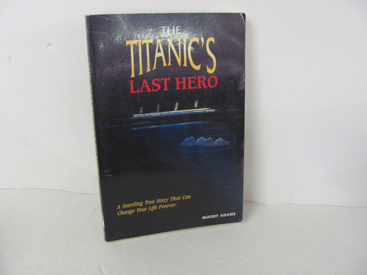 The Titanic's Last Hero The Olive Press Pre-Owned Adams Fiction Books