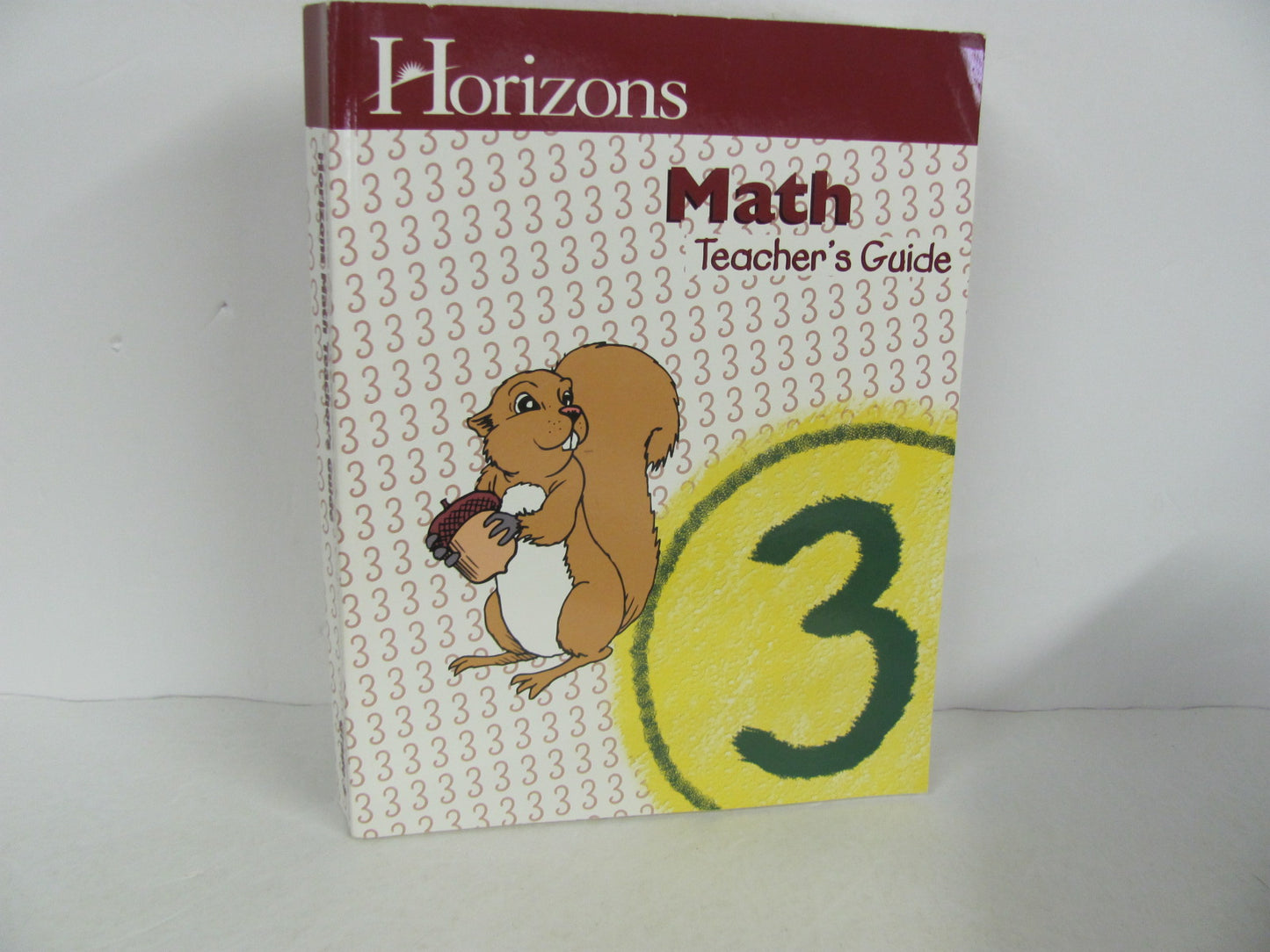Math 3 Horizons Teacher Guide  Pre-Owned 3rd Grade Mathematics Textbooks