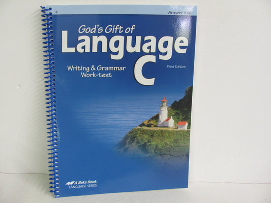 Language C Abeka Answer Key  Pre-Owned 6th Grade Language Textbooks