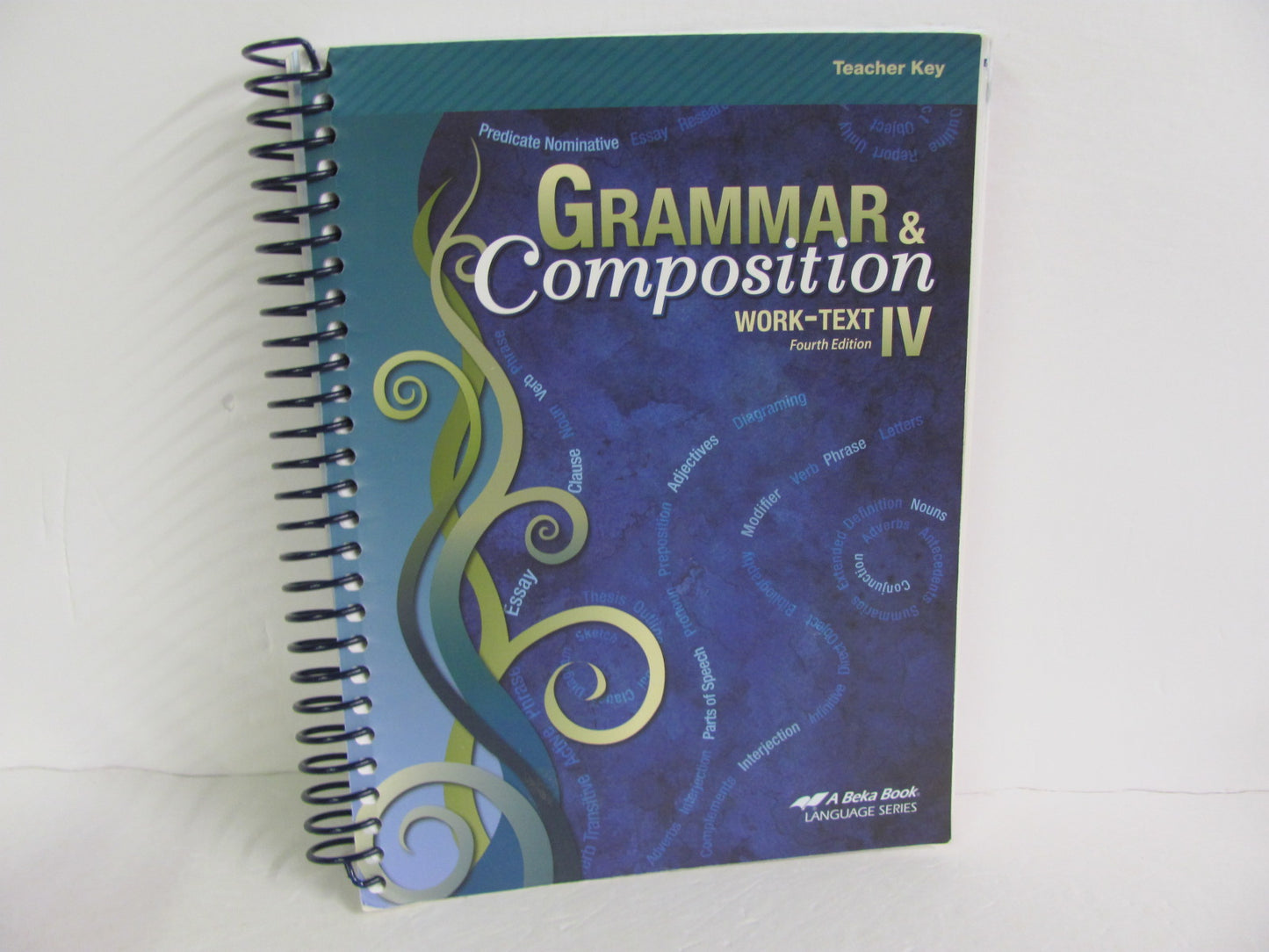 Grammar & Composition IV Abeka Teacher Key  Pre-Owned Language Textbooks