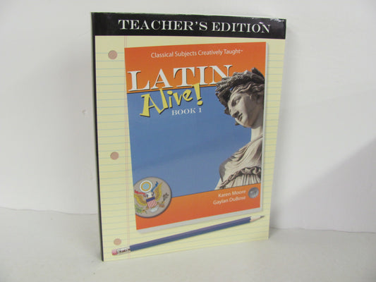 Latin Alive Classical Academic Teacher Edition Used Latin Books