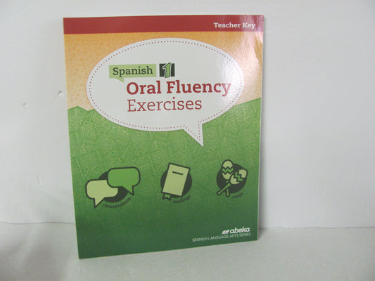 Oral Fluency Exercises Abeka Teacher Key  Pre-Owned High School Spanish Books