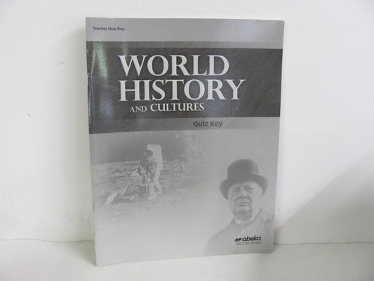 World History Abeka Quiz Key Pre-Owned 10th Grade History Textbooks