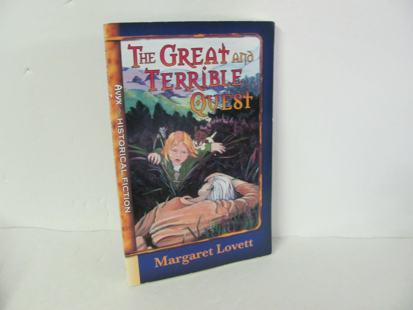 The Great and Terrible Quest Avyx Pre-Owned Lovett Fiction Books