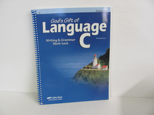 Language C Abeka Answer Key  Pre-Owned 6th Grade Language Textbooks