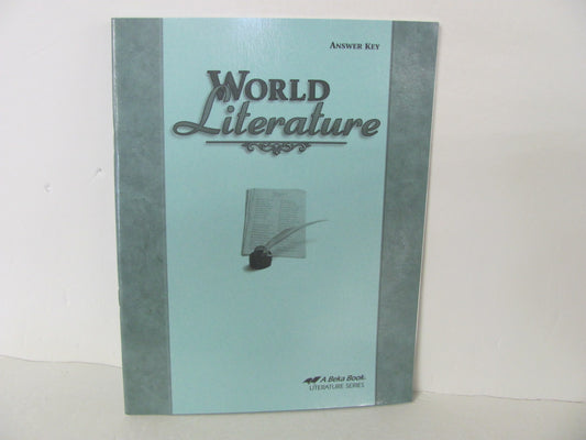 World Literature Abeka Answer Key  Pre-Owned 10th Grade Reading Textbooks