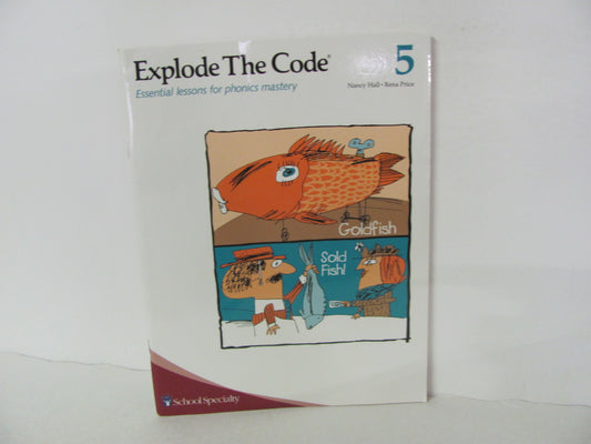 Explode the Code 5 EPS Student Book Pre-Owned Hall Elementary Language Textbooks