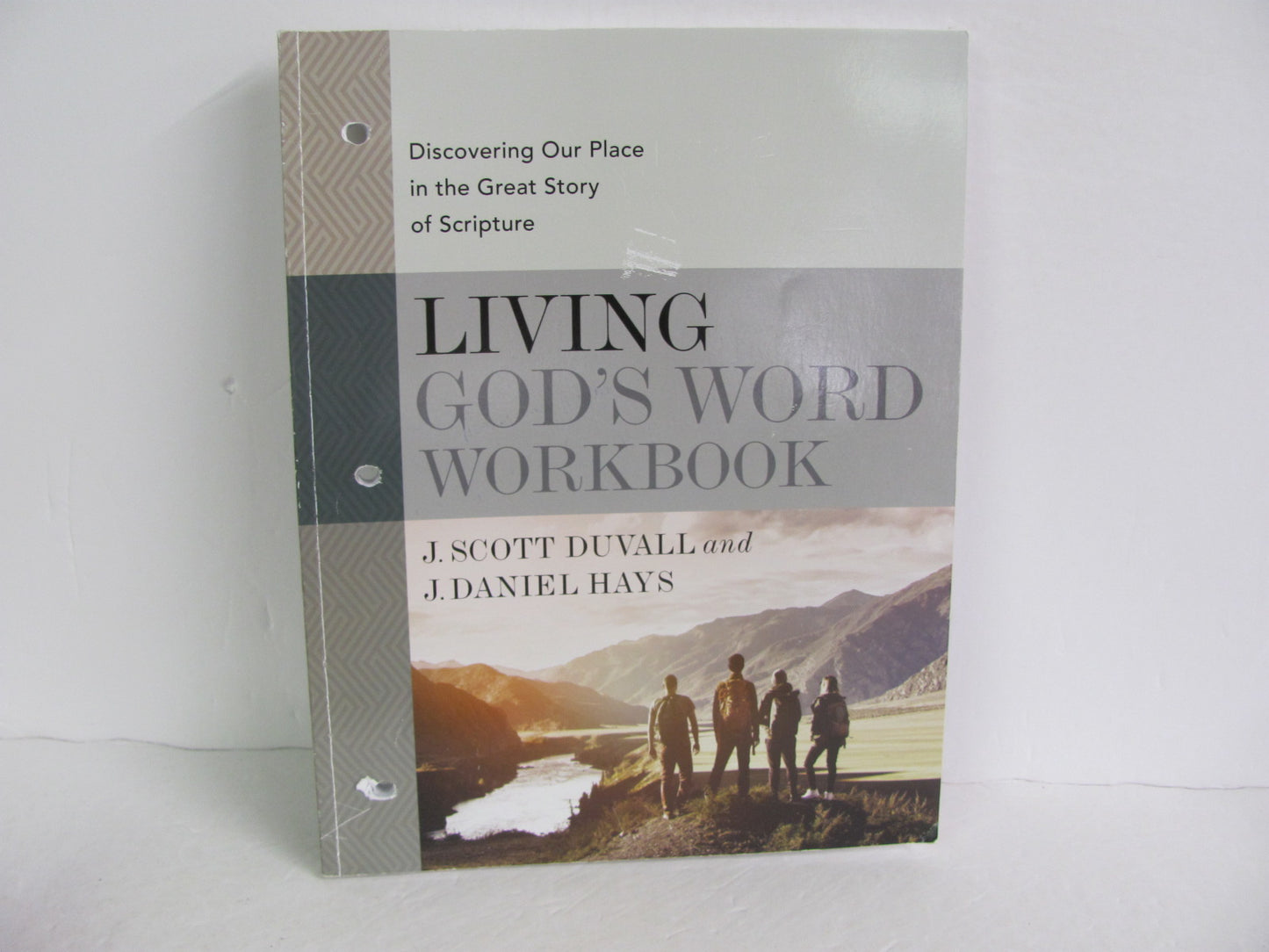 Living God's Word Workbook Zondervan- Pre-Owned Hays High School Bible Textbooks