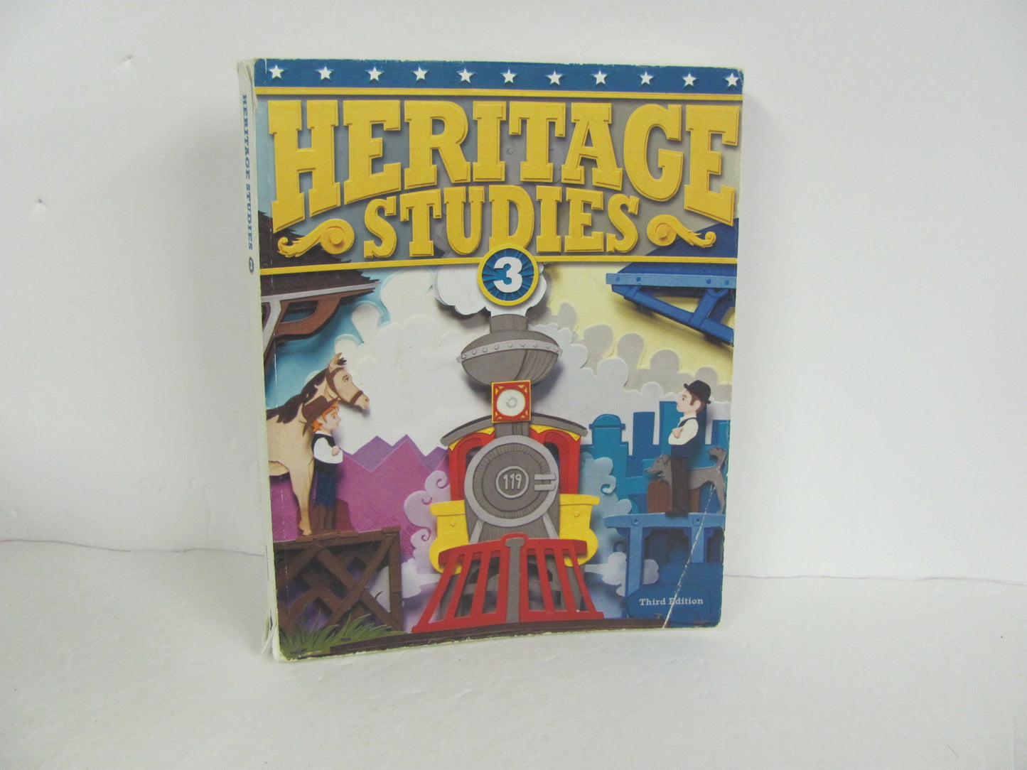 Heritage Studies 3 BJU Press Student Book Used 3rd Grade History Textbooks