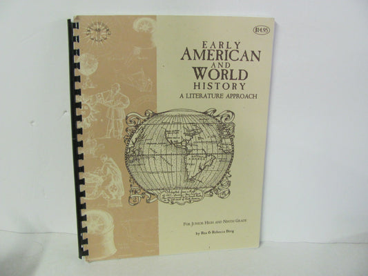 Early American and World Histo Beautiful Feet Pre-Owned Berg History Textbooks