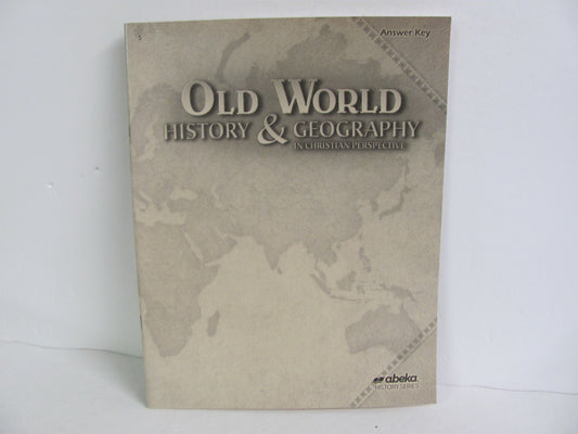 Old World History Abeka Answer Key  Pre-Owned 5th Grade History Textbooks