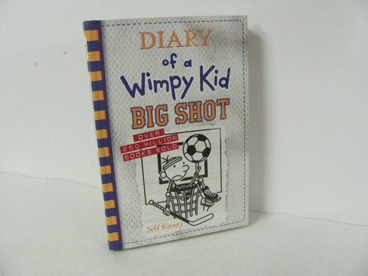 Big Shot Diary of a Wimpy Kid Pre-Owned Kinney Fiction Books