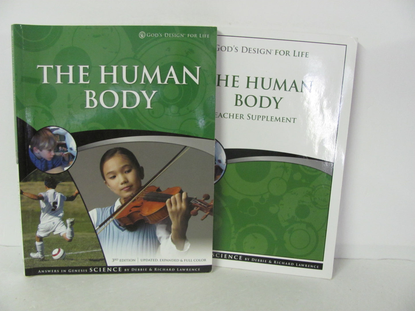 The Human Body Answers in Genesis Set  Pre-Owned Elementary Science Textbooks