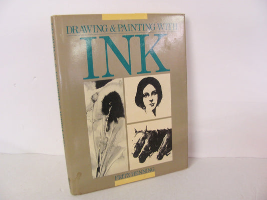 Drawing & Painting with Ink North Light Books Pre-Owned Henning Art Books