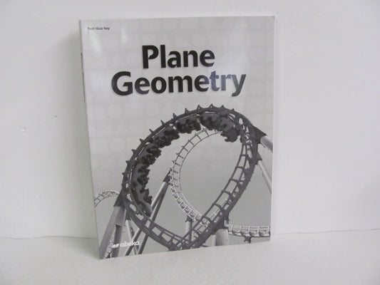 Plane Geometry Abeka Test/Quiz Key  Pre-Owned 11th Grade Mathematics Textbooks