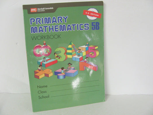 Primary Mathematics 5B Singapore Workbook  Pre-Owned Mathematics Textbooks