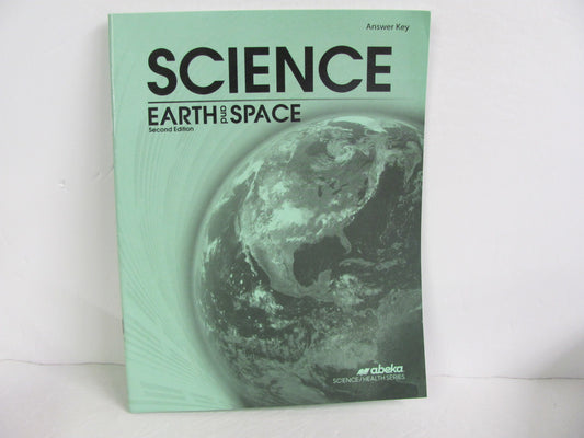 Earth and Space Abeka Answer Key  Pre-Owned 8th Grade Science Textbooks