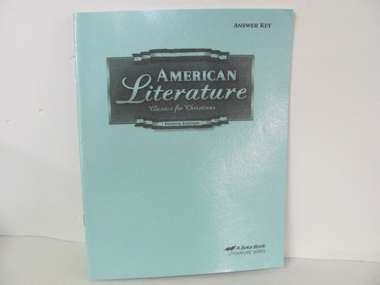 American Literature Abeka Answer Key  Pre-Owned 10th Grade Reading Textbooks