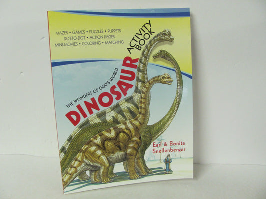 Dinosaur Activity Book Master Books Pre-Owned Snellenberger Science Textbooks