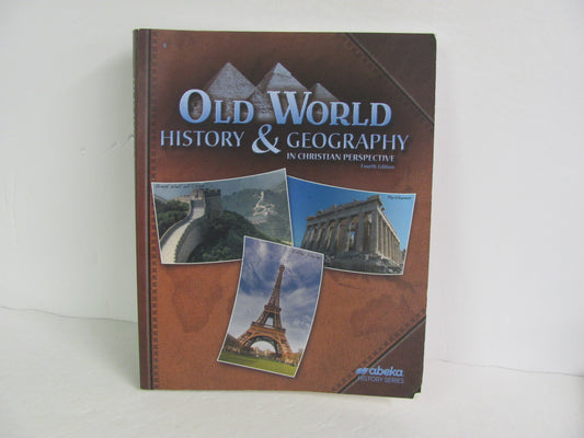 Old World History Abeka Student Book Pre-Owned 5th Grade History Textbooks