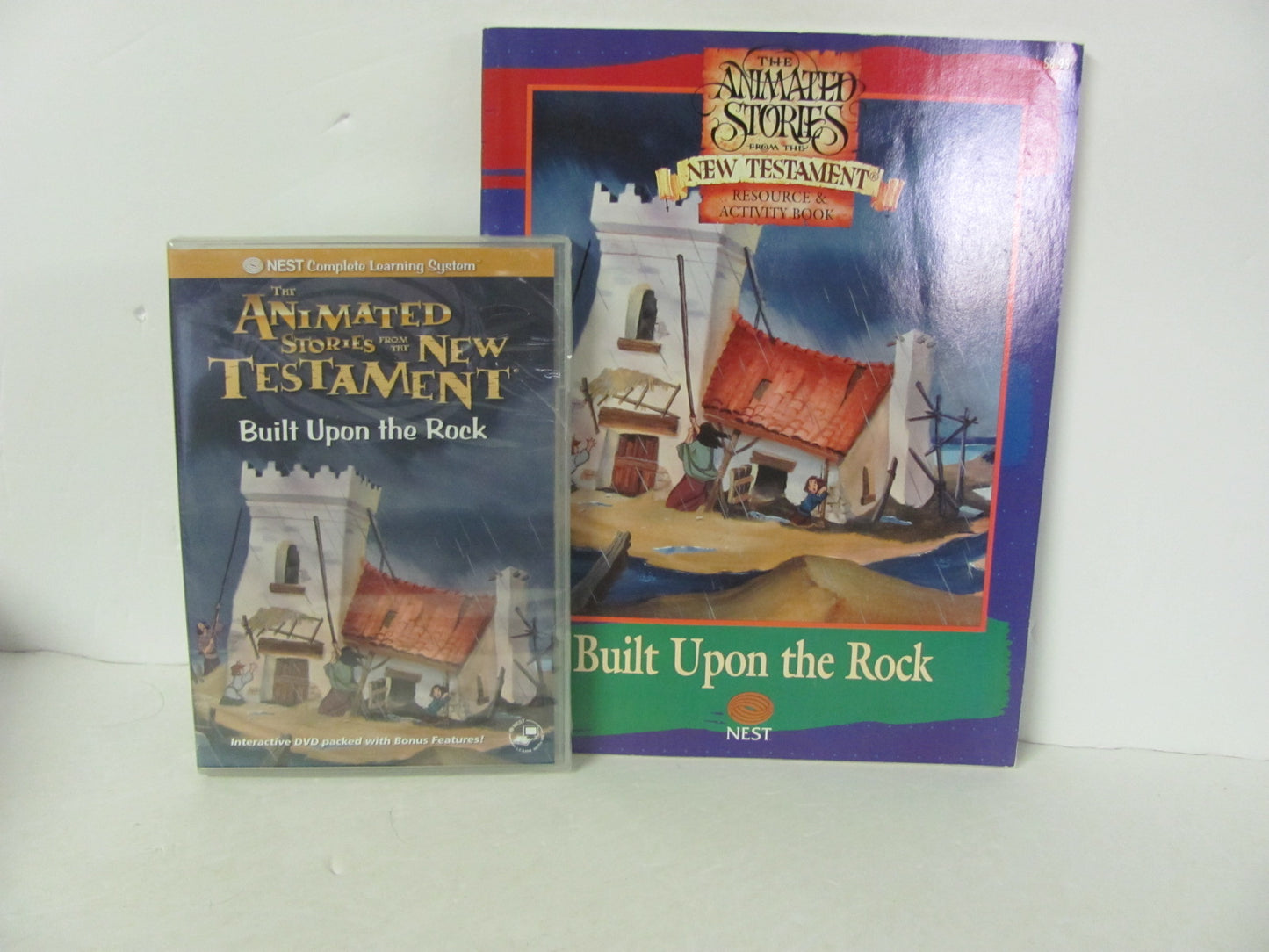 Built Upon the Rock Animated Stories from the NT DVD Pre-Owned Nest Bible Books