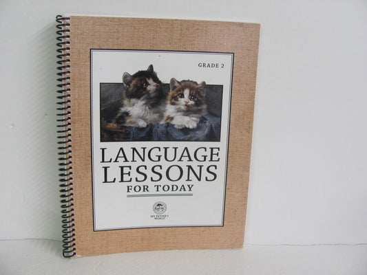 Language Lessons For Today My Father's World Pre-Owned Language Textbooks