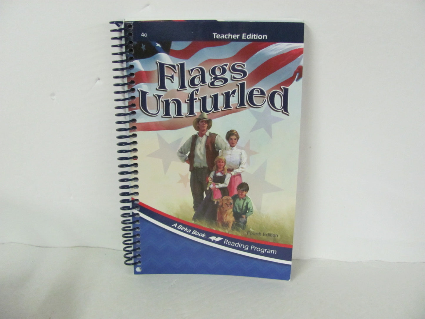 Flags Unfurled Abeka Teacher Edition  Pre-Owned 4th Grade Reading Textbooks