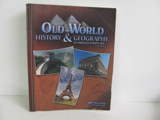 Old World History Abeka Student Book Pre-Owned 5th Grade History Textbooks