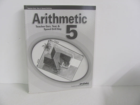 Arithmetic 5 Abeka Quiz/Test Key  Pre-Owned 5th Grade Mathematics Textbooks