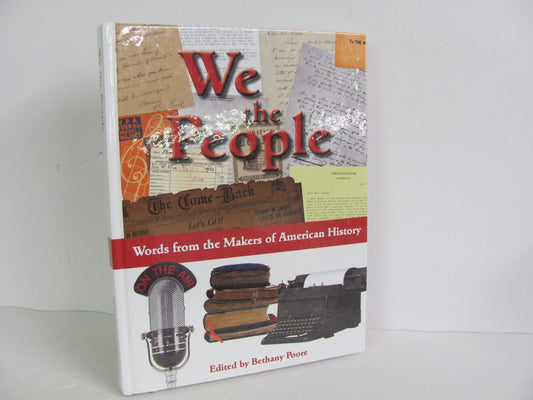 We the People Notgrass Pre-Owned Poore History Textbooks