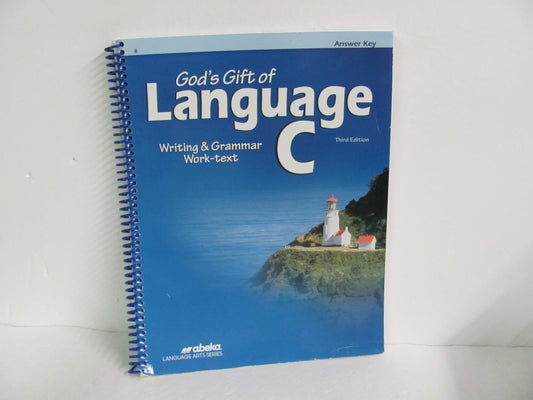 Language C Abeka Answer Key  Pre-Owned 6th Grade Language Textbooks