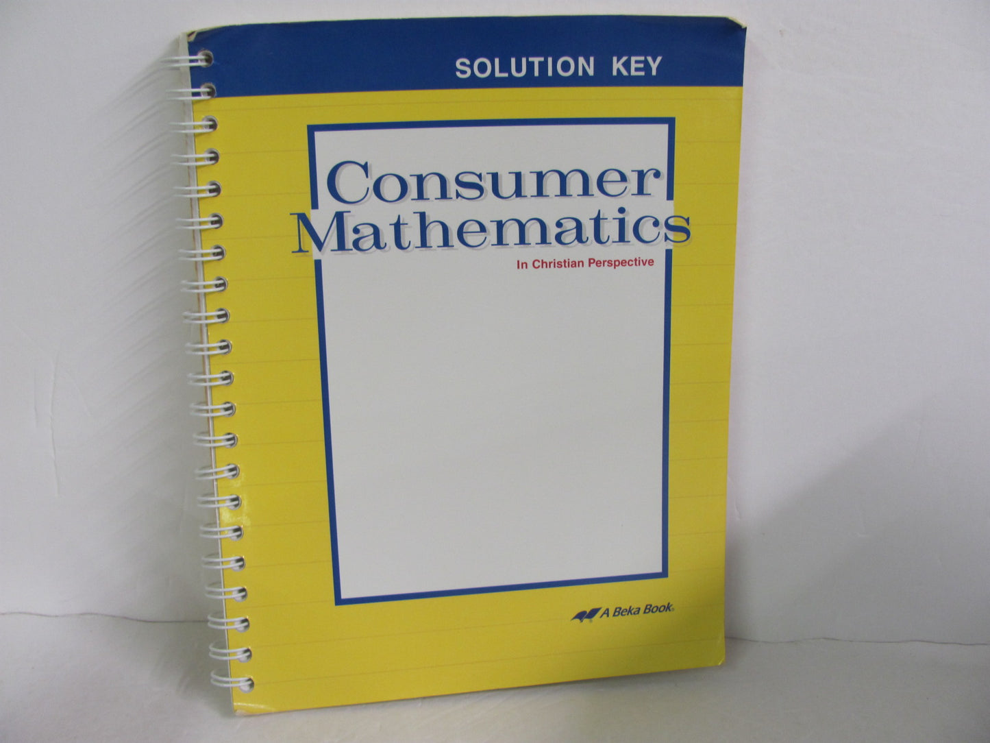 Consumer Mathematics Abeka Solution Key Pre-Owned Mathematics Textbooks