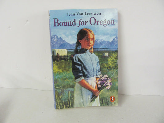 Bound for Oregon Puffin Pre-Owned Leeuwen Fiction Books