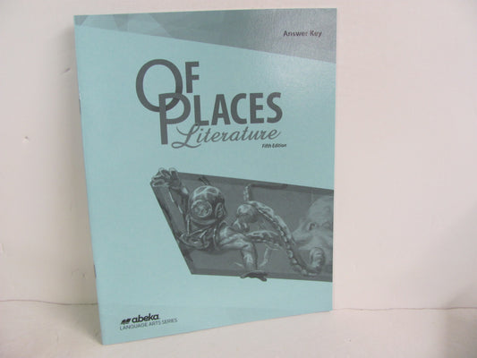 Of Places Literature Abeka Answer Key  Pre-Owned 8th Grade Reading Textbooks