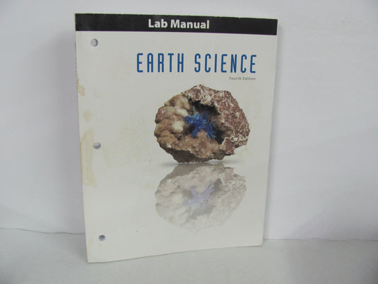 Earth Science BJU Press Lab Manual Pre-Owned 8th Grade Science Textbooks