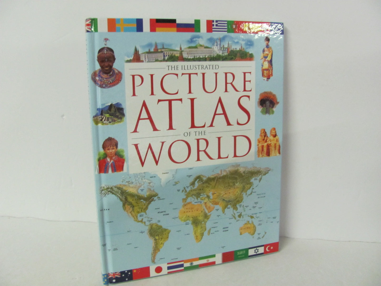 Picture Atlas of the World Hinkler Books Pre-Owned Elementary Reference Books