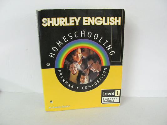 Shurley English Shurley Teacher Manual  Pre-Owned 1st Grade Language Textbooks