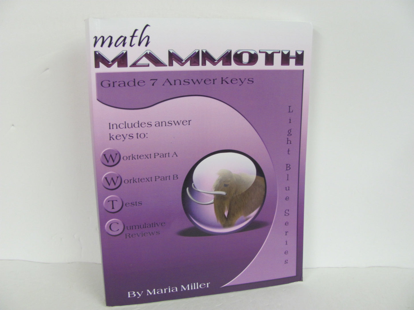 Math Mammoth Answer Key   Used Miller 7th Grade Mathematics Textbooks