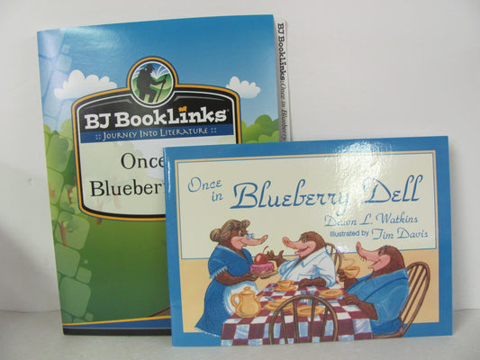 Once in Blueberry Dell BJU Press Set  Pre-Owned Watkins Reading Textbooks