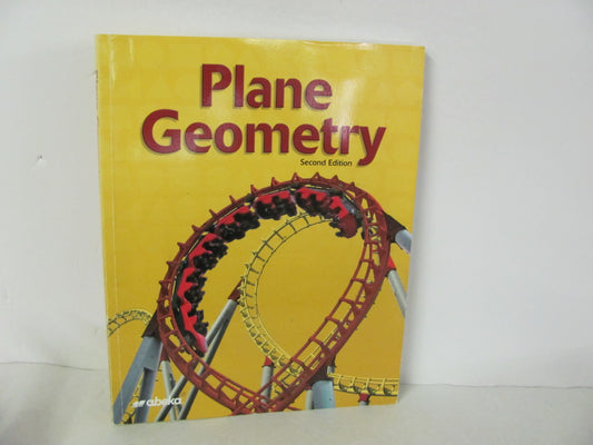 Plane Geometry Abeka Student Book Pre-Owned 11th Grade Mathematics Textbooks