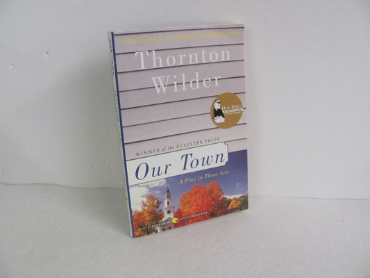 Our Town Modern Classics Pre-Owned Wilder Fiction Books