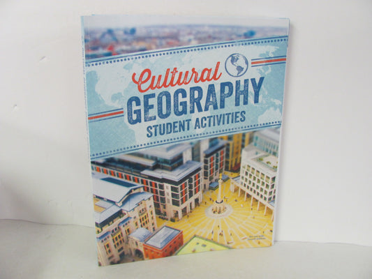 Cultural Geography BJU Press Activity Book  Pre-Owned History Textbooks